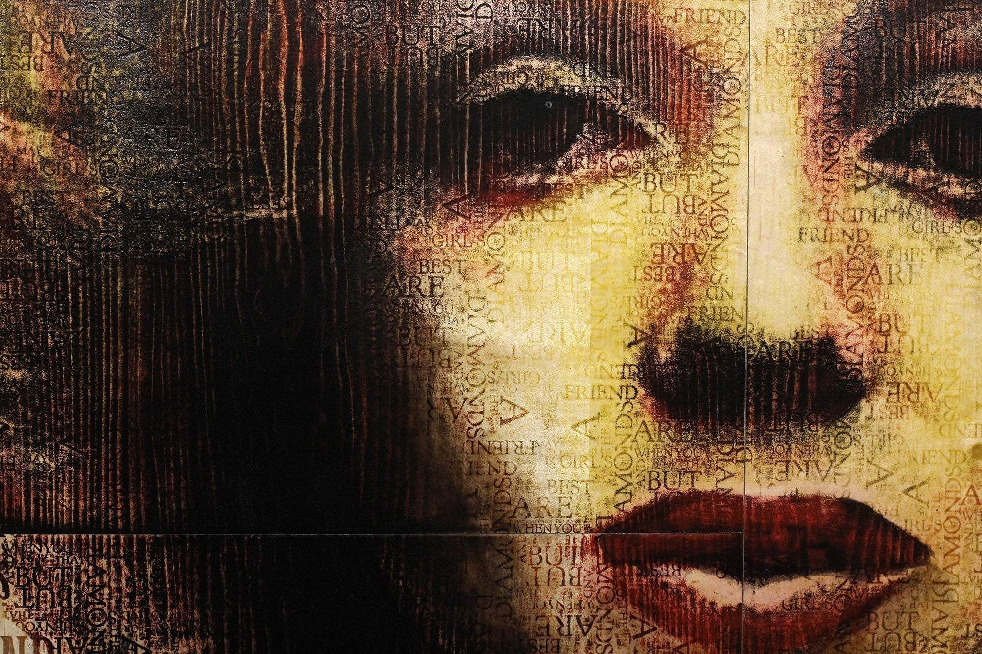 Diamonds are a Girls Best Friend - SOLD by artist Rob Bishop - Wyecliffe Galleries