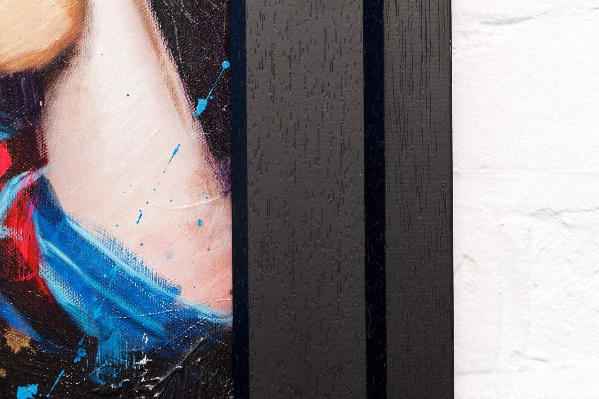 Harley Quinn - Original - SOLD by artist Rob Hefferan - Wyecliffe Galleries