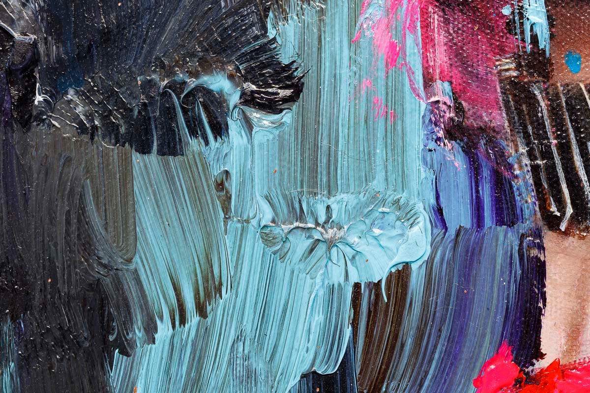 Harley Quinn - Original - SOLD by artist Rob Hefferan - Wyecliffe Galleries