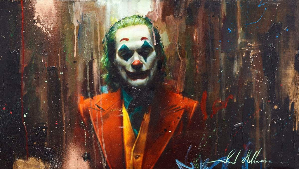 Joker l - Original by artist Rob Hefferan - Wyecliffe Galleries