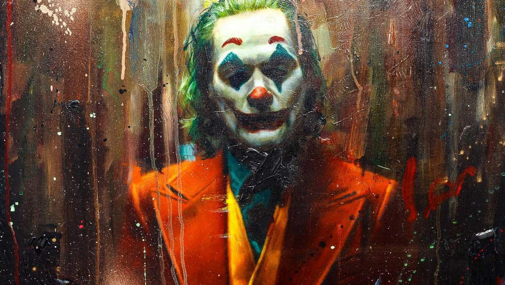 Joker l - Original by artist Rob Hefferan - Wyecliffe Galleries