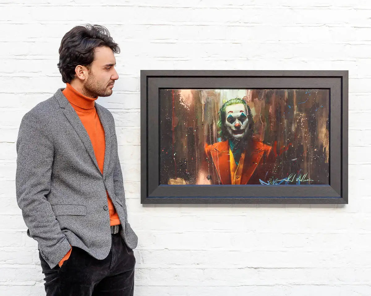 Joker l - Original by artist Rob Hefferan - Wyecliffe Galleries