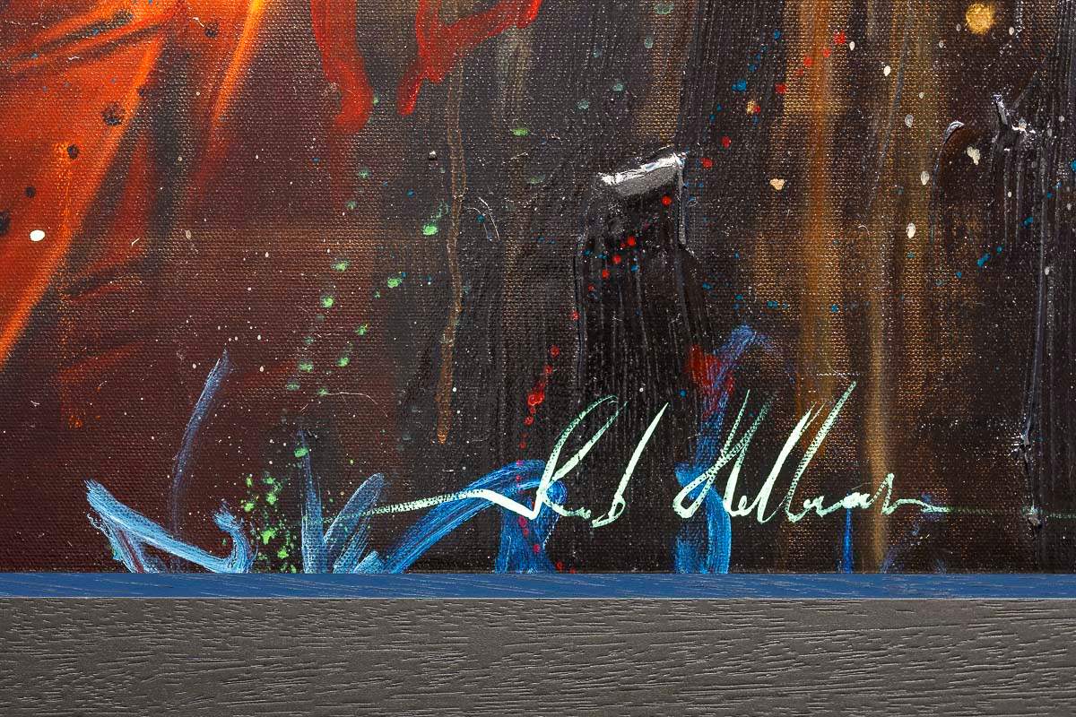 Joker l - Original by artist Rob Hefferan - Wyecliffe Galleries