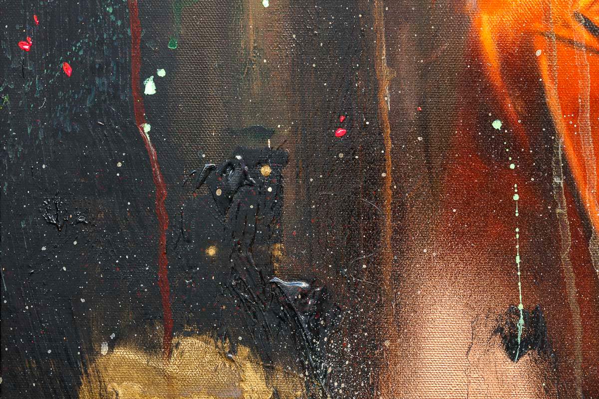 Joker l - Original by artist Rob Hefferan - Wyecliffe Galleries