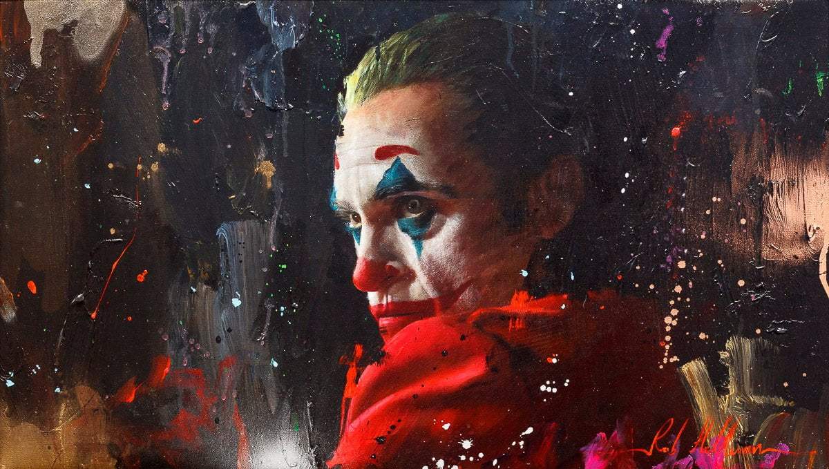 Joker ll - Original by artist Rob Hefferan - Wyecliffe Galleries