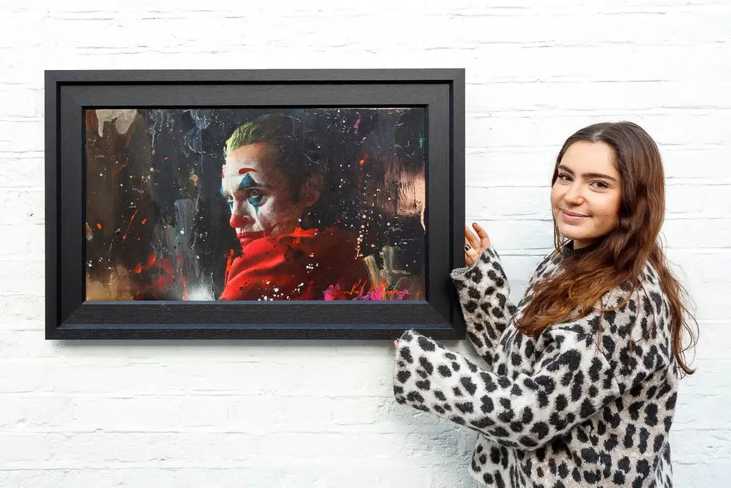 Joker ll - Original by artist Rob Hefferan - Wyecliffe Galleries