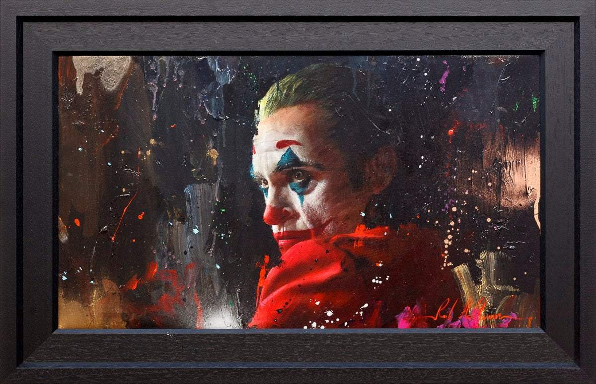 Joker ll - Original by artist Rob Hefferan - Wyecliffe Galleries