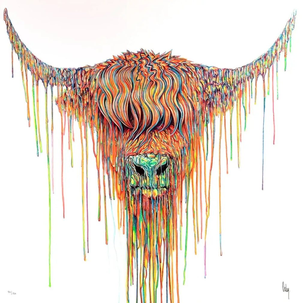 Angus - Edition - SOLD OUT by artist Robert Oxley - Wyecliffe Galleries