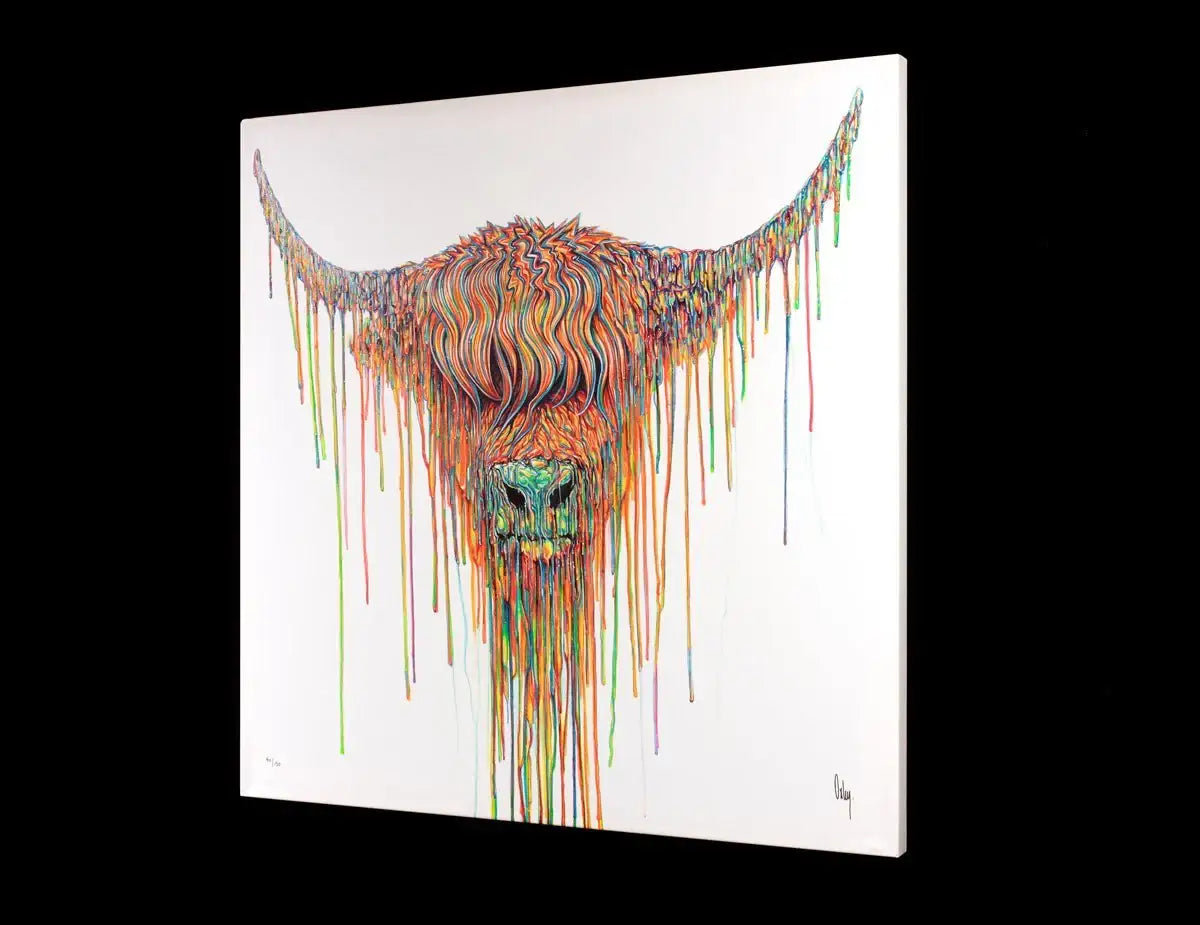 Angus - Edition - SOLD OUT by artist Robert Oxley - Wyecliffe Galleries