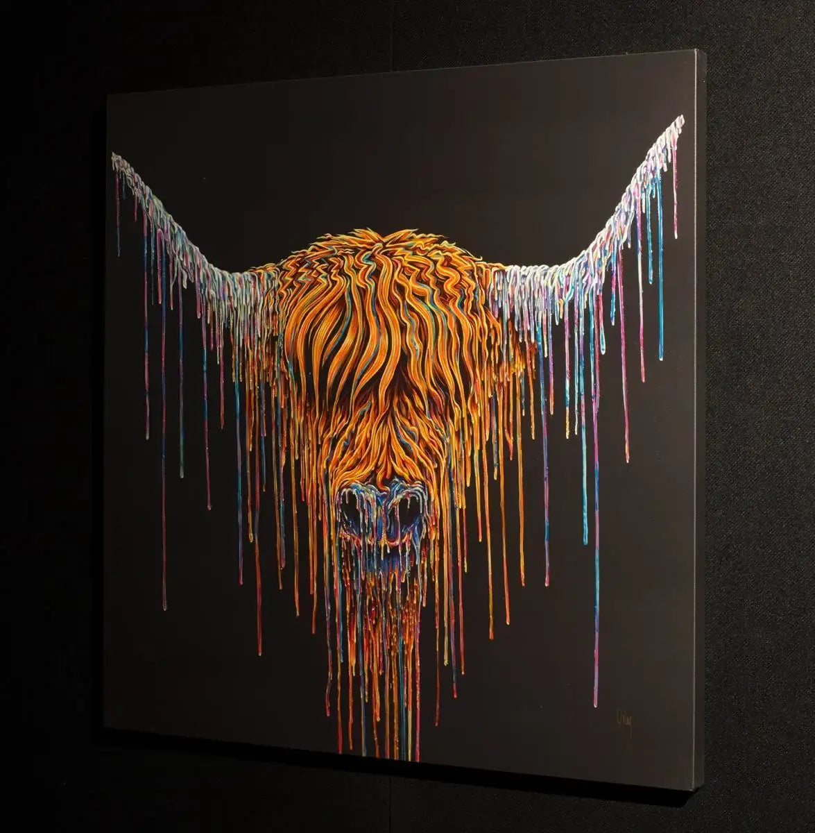 Highlander - SOLD OUT by artist Robert Oxley - Wyecliffe Galleries