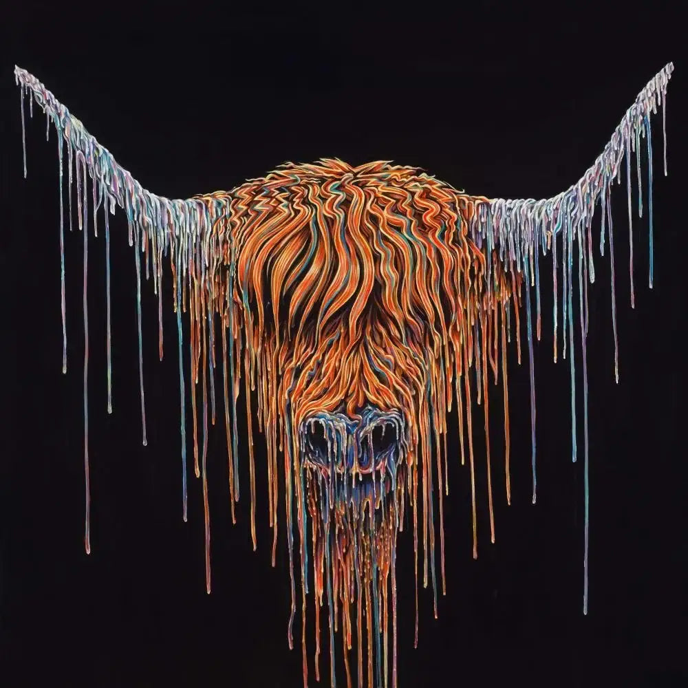 Highlander - SOLD OUT by artist Robert Oxley - Wyecliffe Galleries