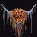 Highlander - SOLD OUT by artist Robert Oxley - Wyecliffe Galleries