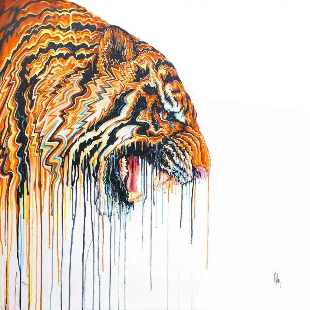 Ranthambore II - Edition - SOLD OUT by artist Robert Oxley - Wyecliffe Galleries