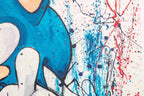 Sonic 25th Anniversary Matching Set of 4 - Edition by artist Collaboration - Wyecliffe Galleries