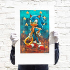 Sonic 25th Anniversary Matching Set of 4 - Edition by artist Collaboration - Wyecliffe Galleries