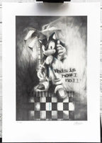 Sonic 25th Anniversary Matching Set of 4 - Edition by artist Collaboration - Wyecliffe Galleries