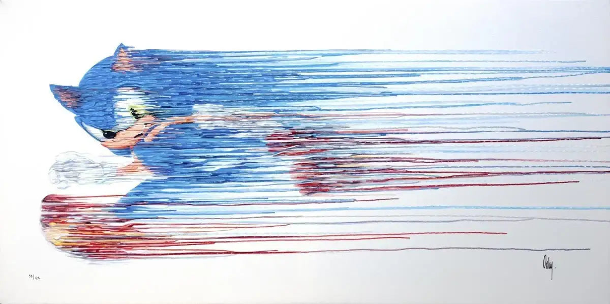 Speed Of Sound - Edition - SOLD OUT by artist Robert Oxley - Wyecliffe Galleries