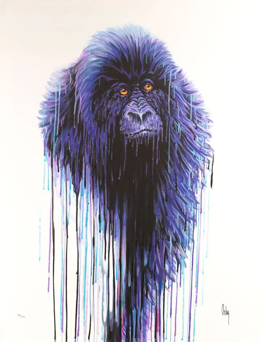 Virunga - SOLD OUT by artist Robert Oxley - Wyecliffe Galleries