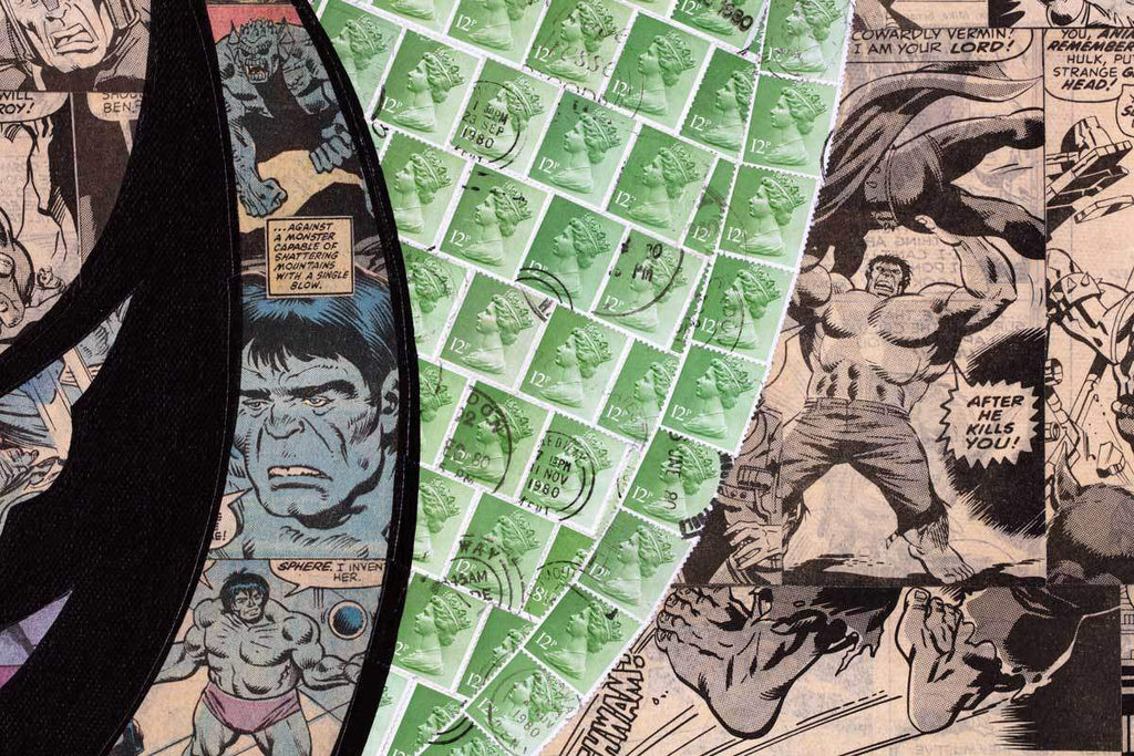 A Touch of the Green Eyed Monster - Original - SOLD by artist Robin Coleman - Wyecliffe Galleries