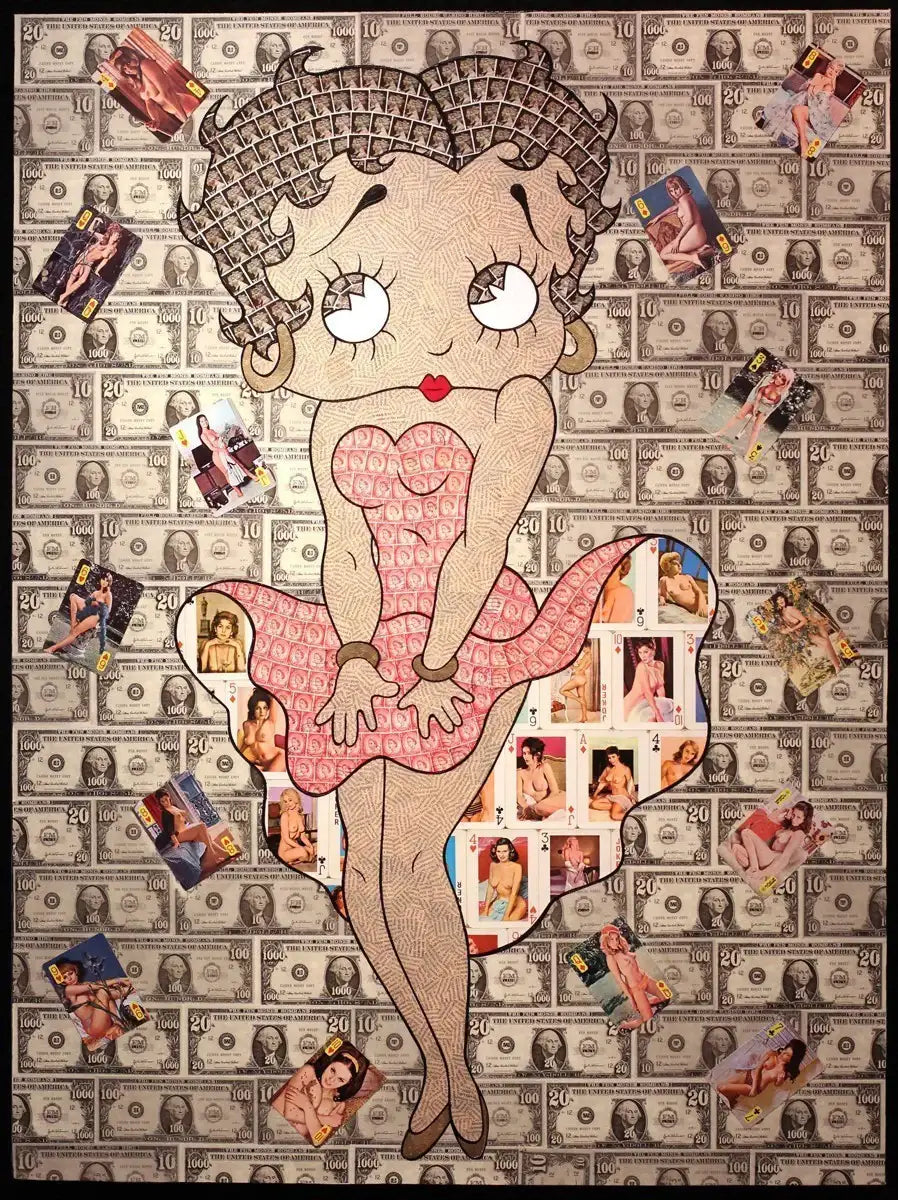 Betty Boop - SOLD by artist Robin Coleman - Wyecliffe Galleries