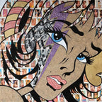 Close to Her Chest - SOLD by artist Robin Coleman - Wyecliffe Galleries