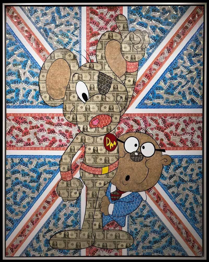 Danger Mouse - SOLD by artist Robin Coleman - Wyecliffe Galleries