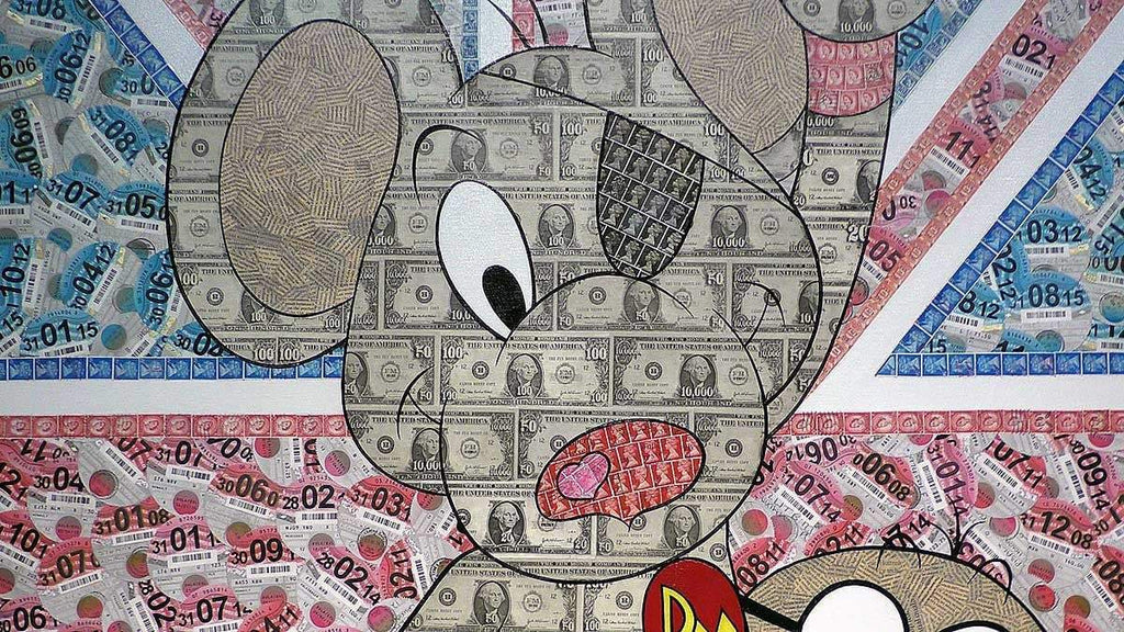 Danger Mouse - SOLD by artist Robin Coleman - Wyecliffe Galleries