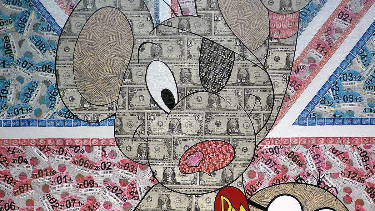 Danger Mouse - SOLD by artist Robin Coleman - Wyecliffe Galleries