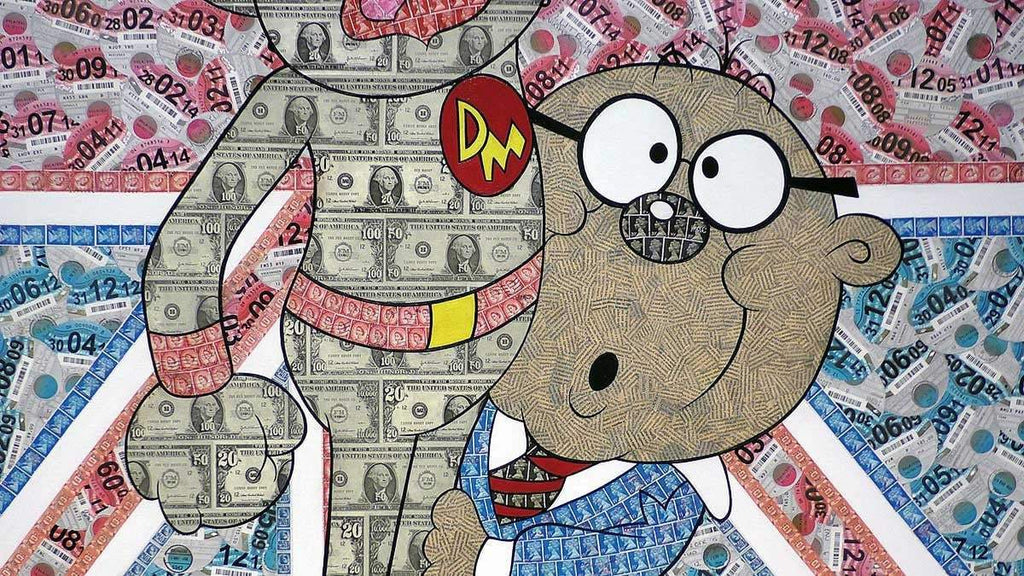 Danger Mouse - SOLD by artist Robin Coleman - Wyecliffe Galleries