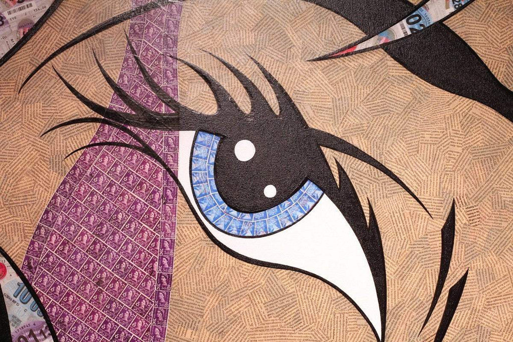 Driving Miss Daisy - SOLD by artist Robin Coleman - Wyecliffe Galleries