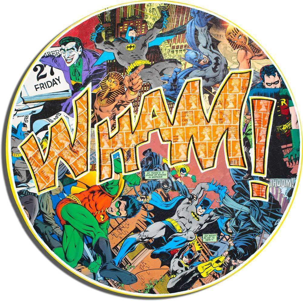 Holy-Cow Batman - Original - SOLD by artist Robin Coleman - Wyecliffe Galleries