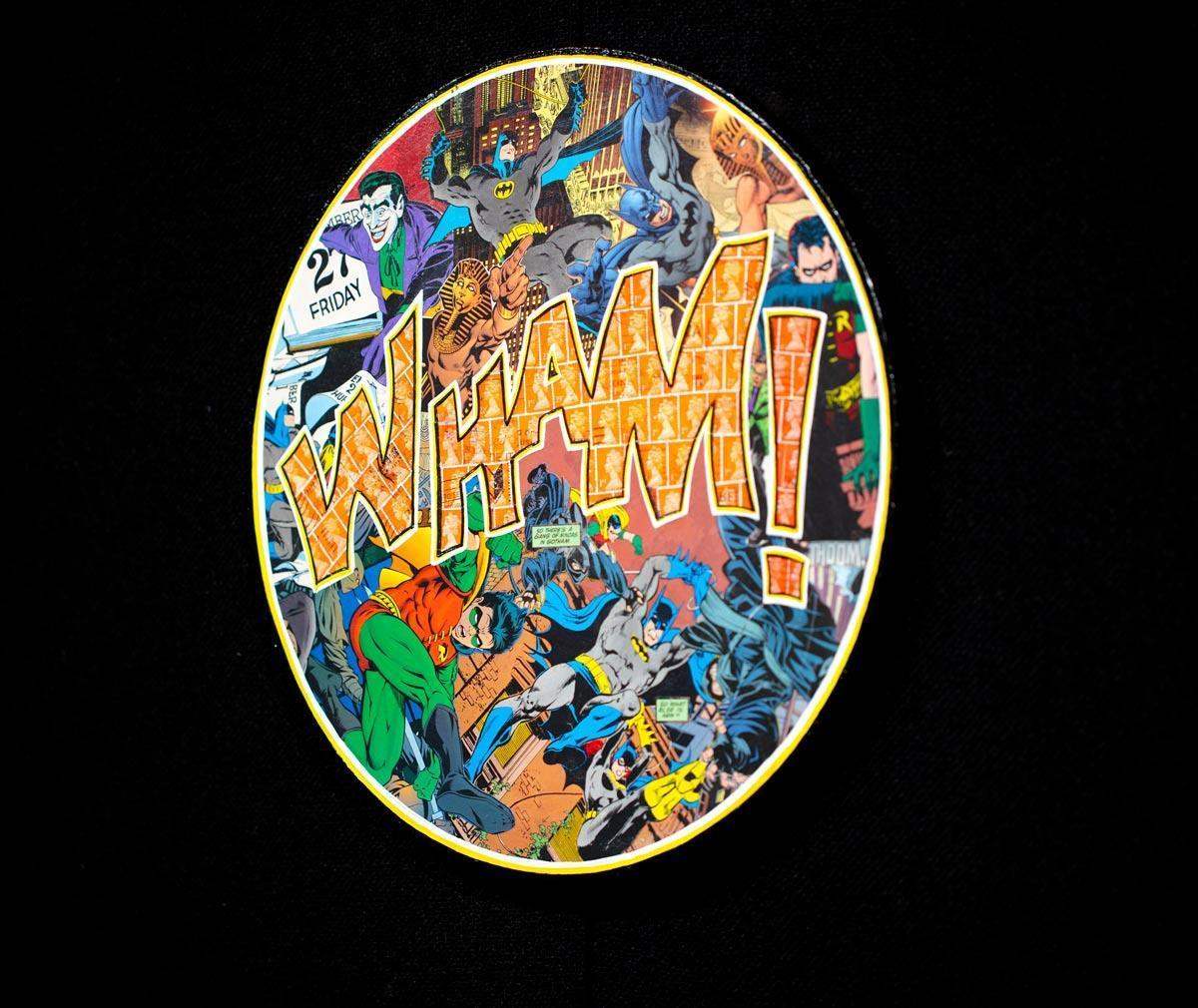 Holy-Cow Batman - Original - SOLD by artist Robin Coleman - Wyecliffe Galleries