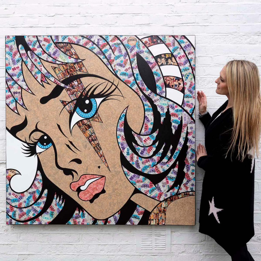 Loving Life in the Fast Lane - Original by artist Robin Coleman - Wyecliffe Galleries