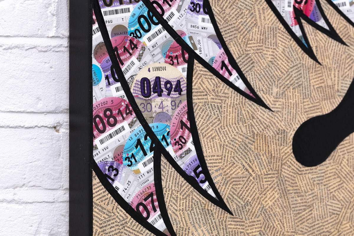 Loving Life in the Fast Lane - Original by artist Robin Coleman - Wyecliffe Galleries