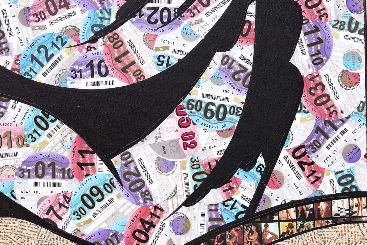 Loving Life in the Fast Lane - Original by artist Robin Coleman - Wyecliffe Galleries