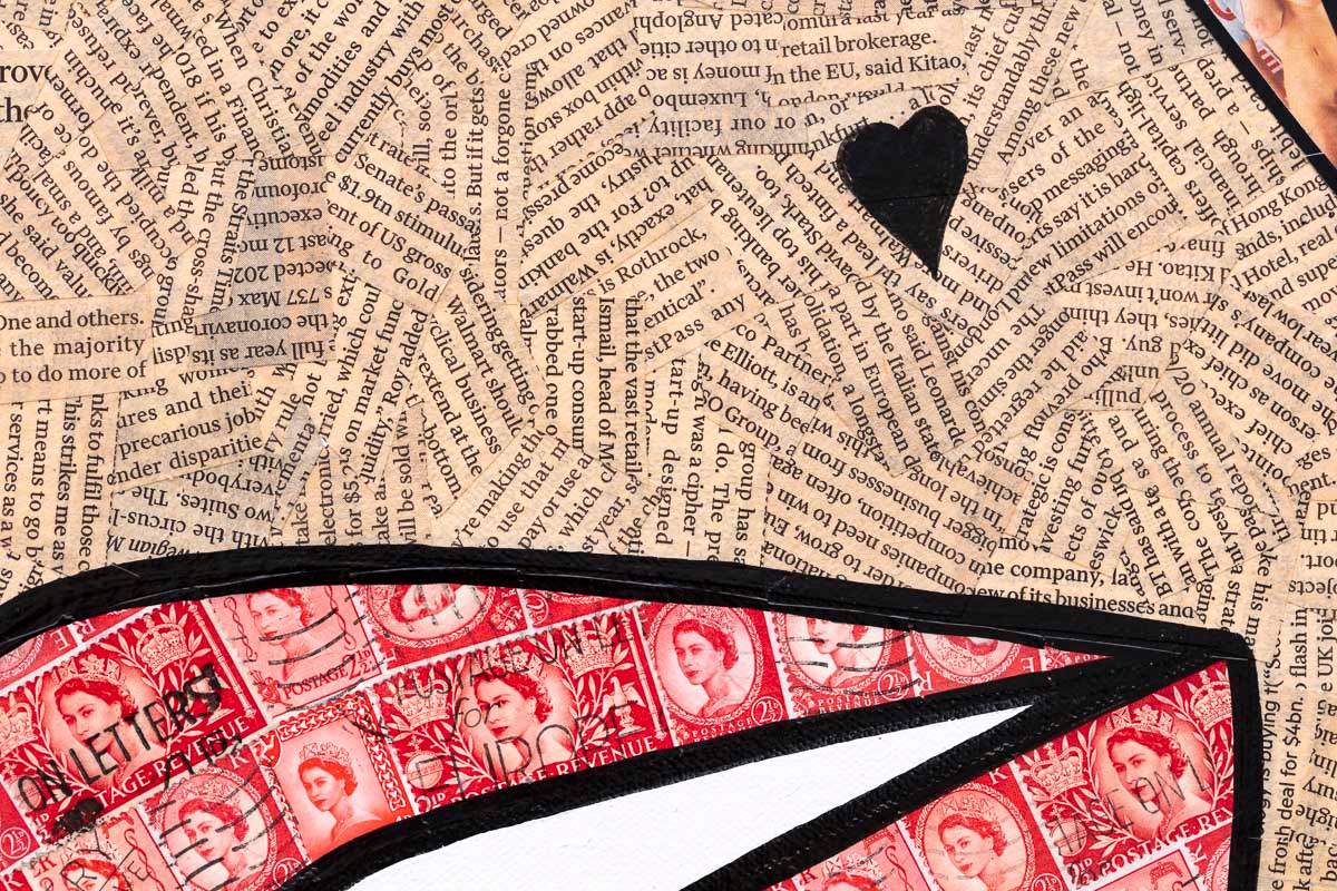 Loving Life in the Fast Lane - Original by artist Robin Coleman - Wyecliffe Galleries