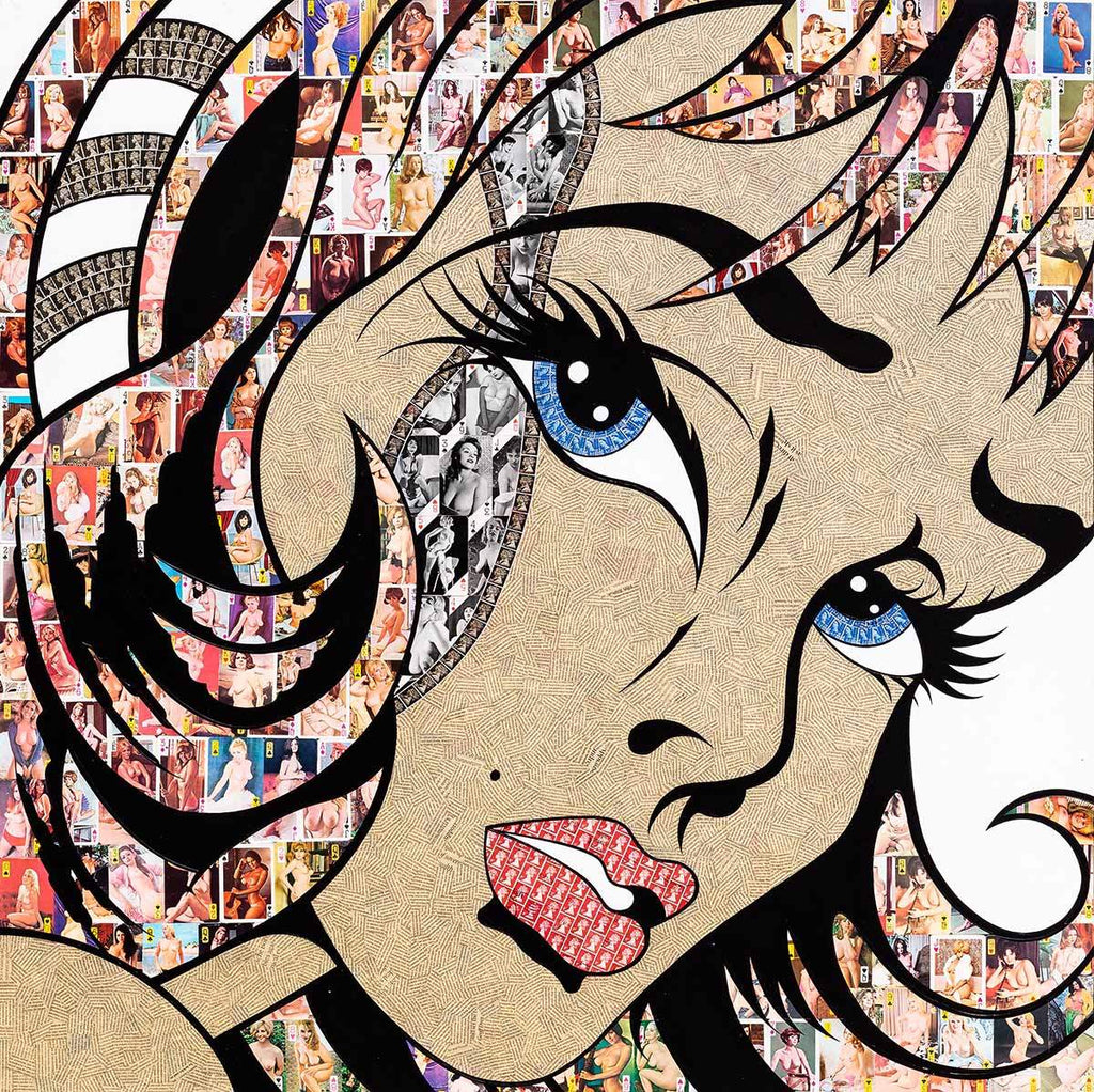 Luck Be a Lady Tonight! - Original by artist Robin Coleman - Wyecliffe Galleries