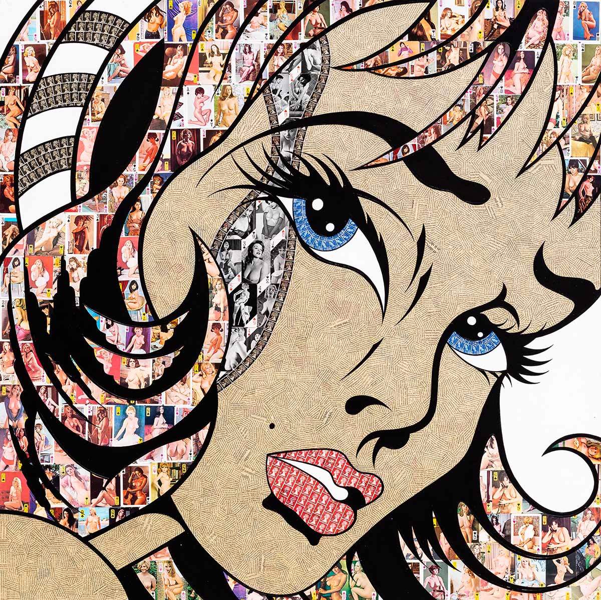 Luck Be a Lady Tonight! - Original by artist Robin Coleman - Wyecliffe Galleries