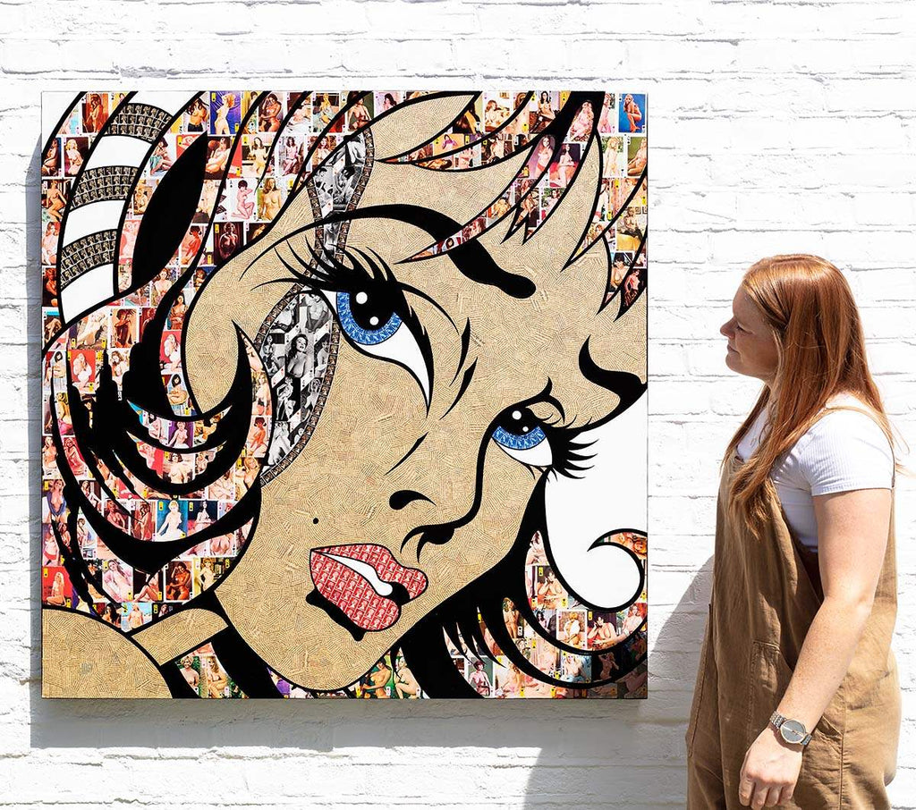 Luck Be a Lady Tonight! - Original by artist Robin Coleman - Wyecliffe Galleries