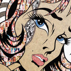 Luck Be a Lady Tonight! - Original by artist Robin Coleman - Wyecliffe Galleries