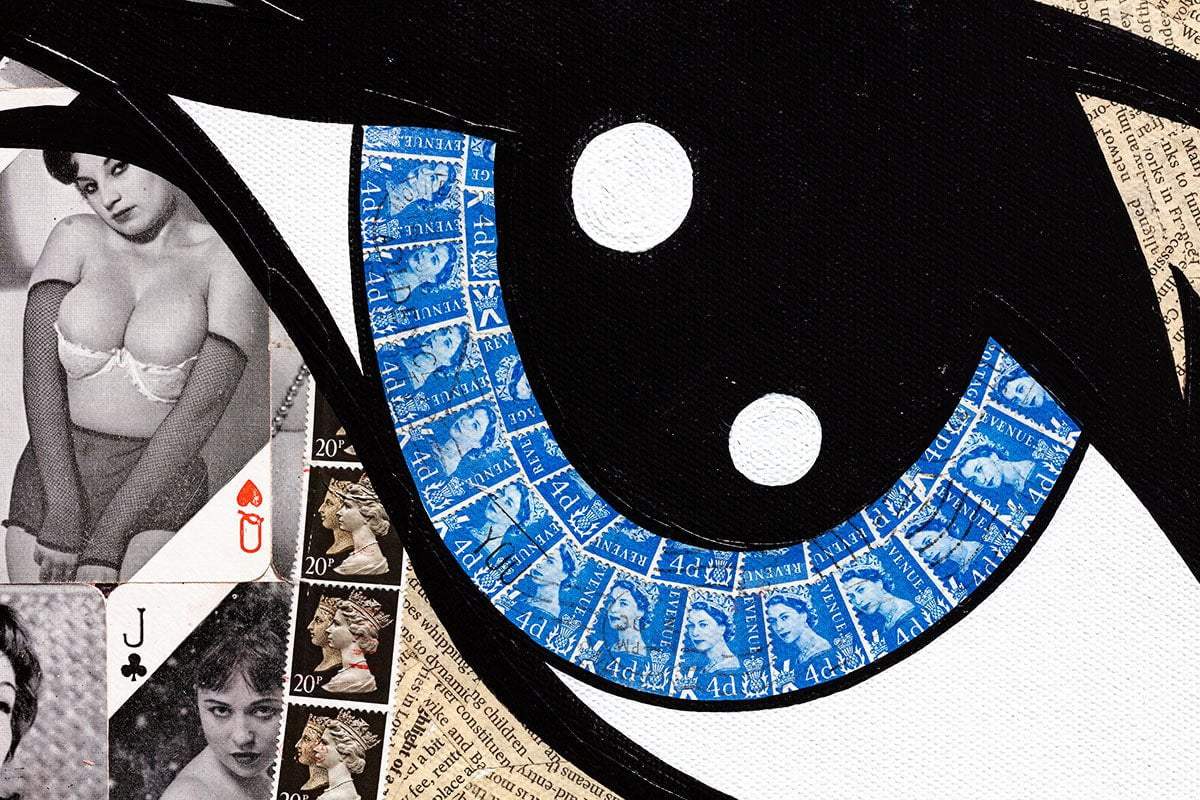 Luck Be a Lady Tonight! - Original by artist Robin Coleman - Wyecliffe Galleries