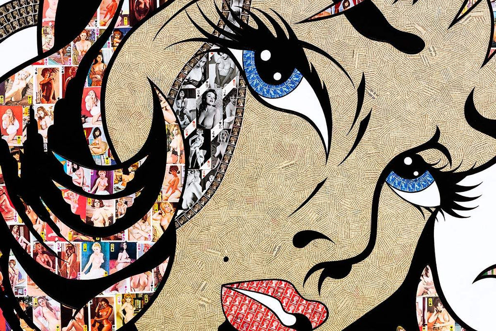 Luck Be a Lady Tonight! - Original by artist Robin Coleman - Wyecliffe Galleries