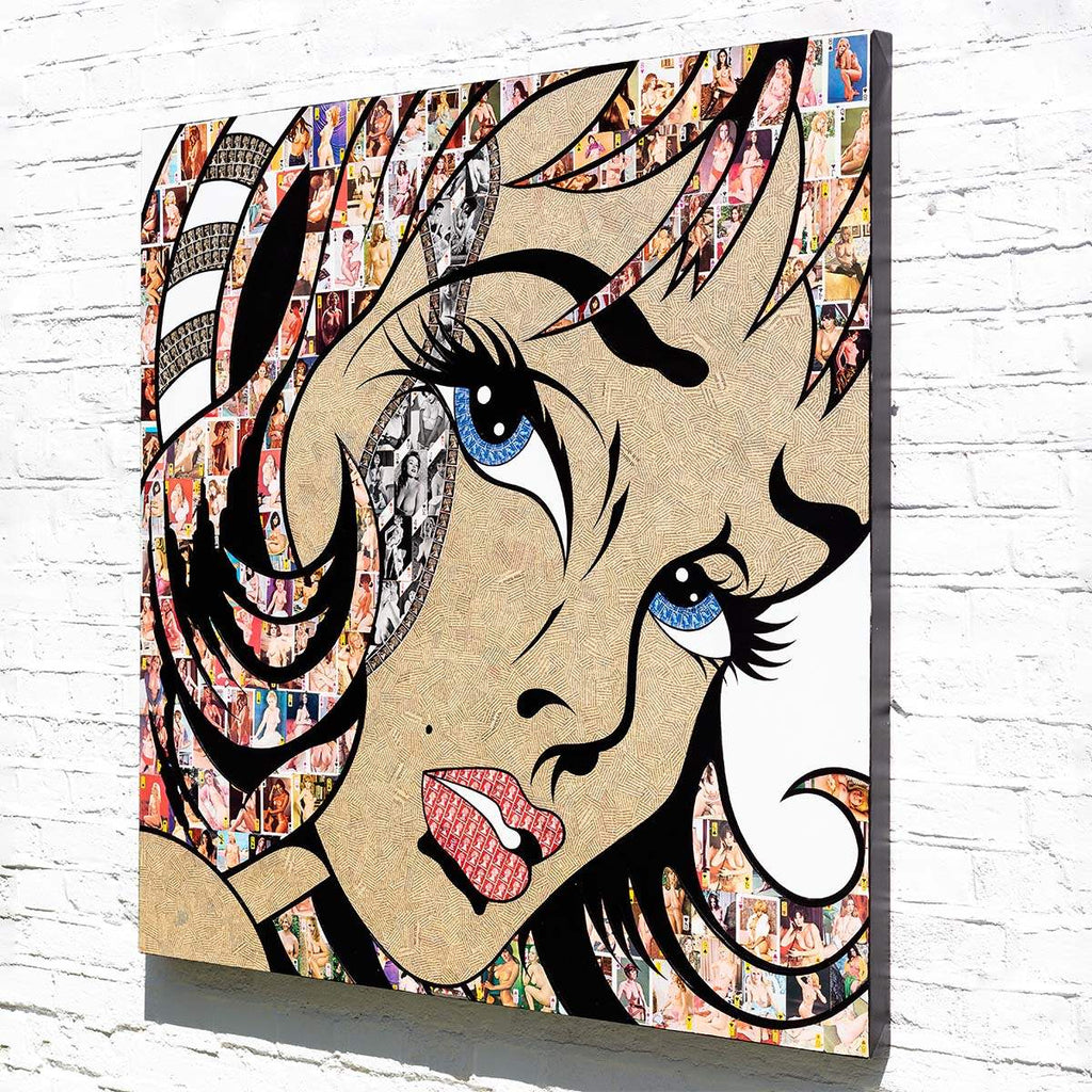 Luck Be a Lady Tonight! - Original by artist Robin Coleman - Wyecliffe Galleries