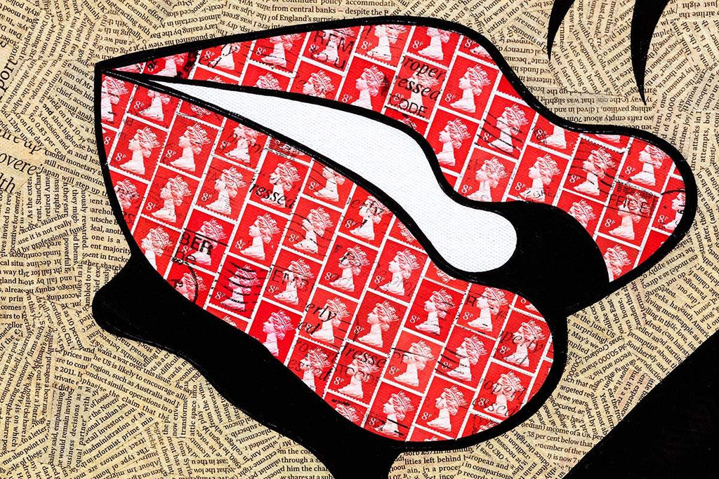 Luck Be a Lady Tonight! - Original by artist Robin Coleman - Wyecliffe Galleries