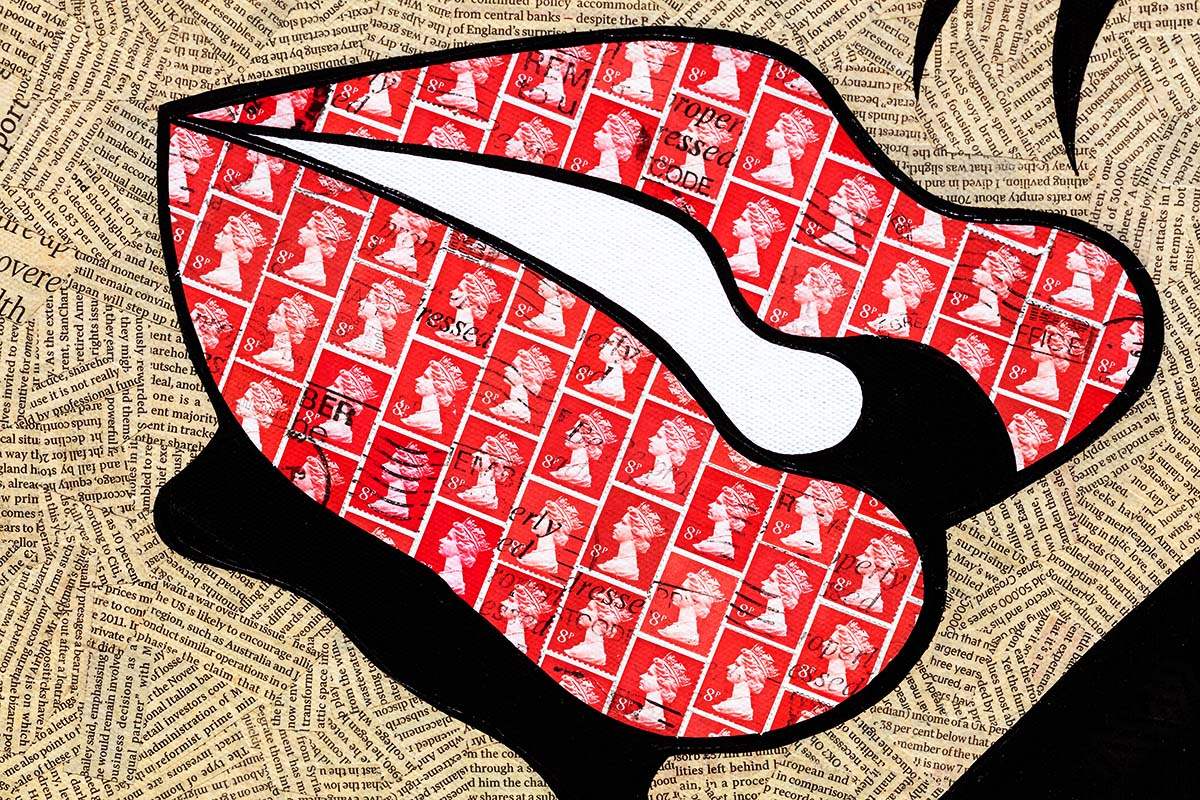 Luck Be a Lady Tonight! - Original by artist Robin Coleman - Wyecliffe Galleries