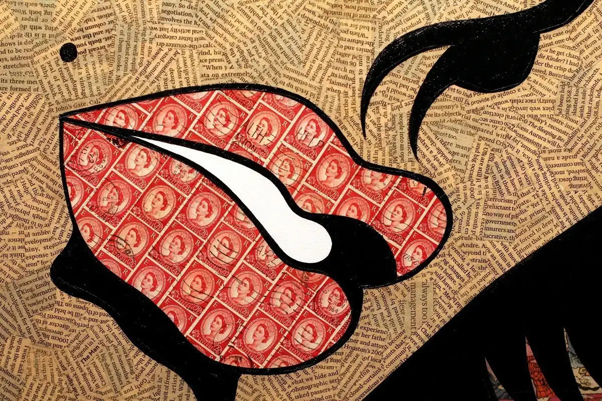 Mrs Peter Parker - SOLD by artist Robin Coleman - Wyecliffe Galleries