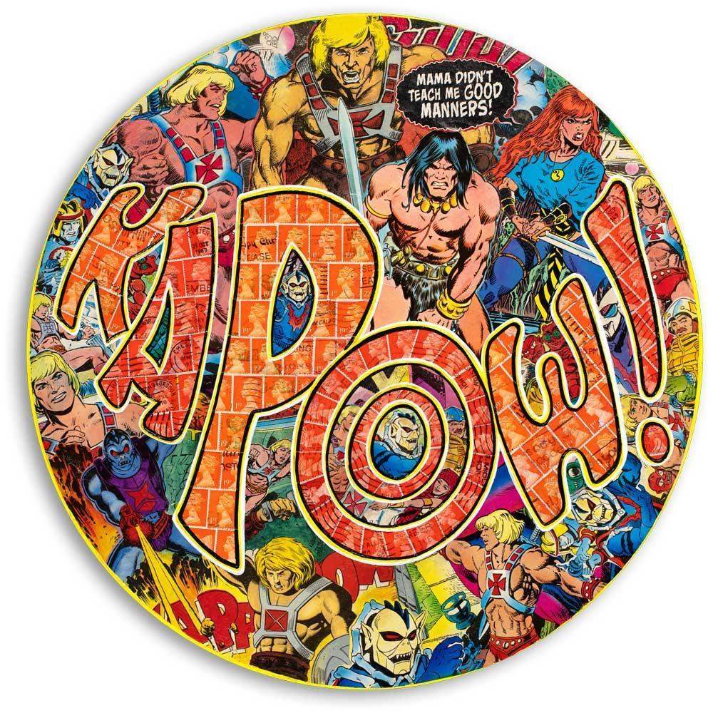 Mama Didn't Teach Me Good Manners - Original - SOLD by artist Robin Coleman - Wyecliffe Galleries