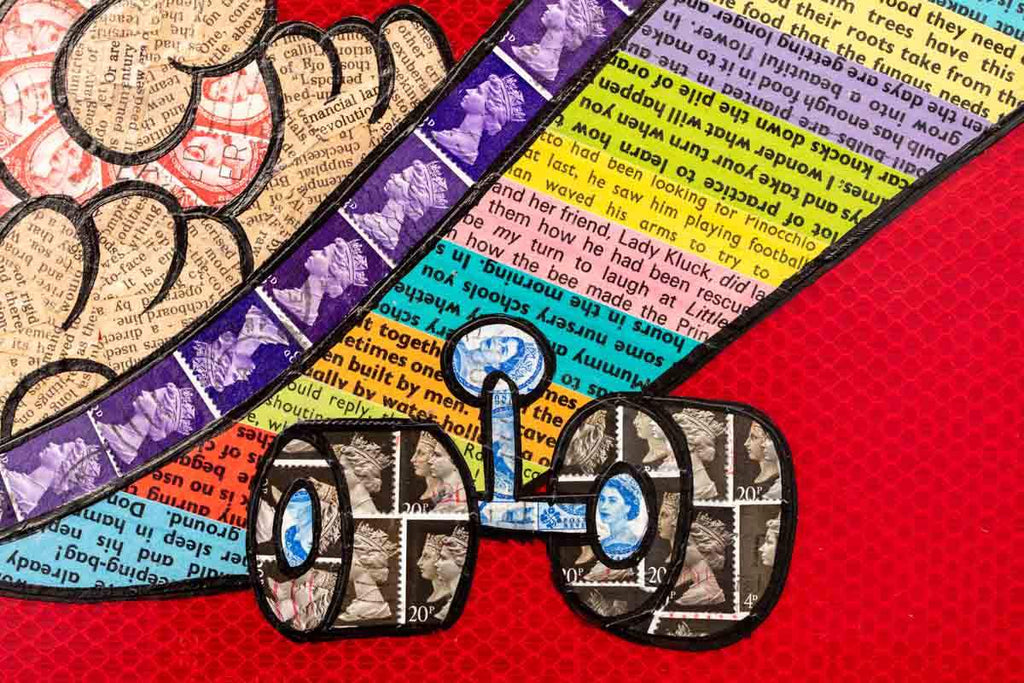 No Entry Says Who!! - Original - SOLD by artist Robin Coleman - Wyecliffe Galleries