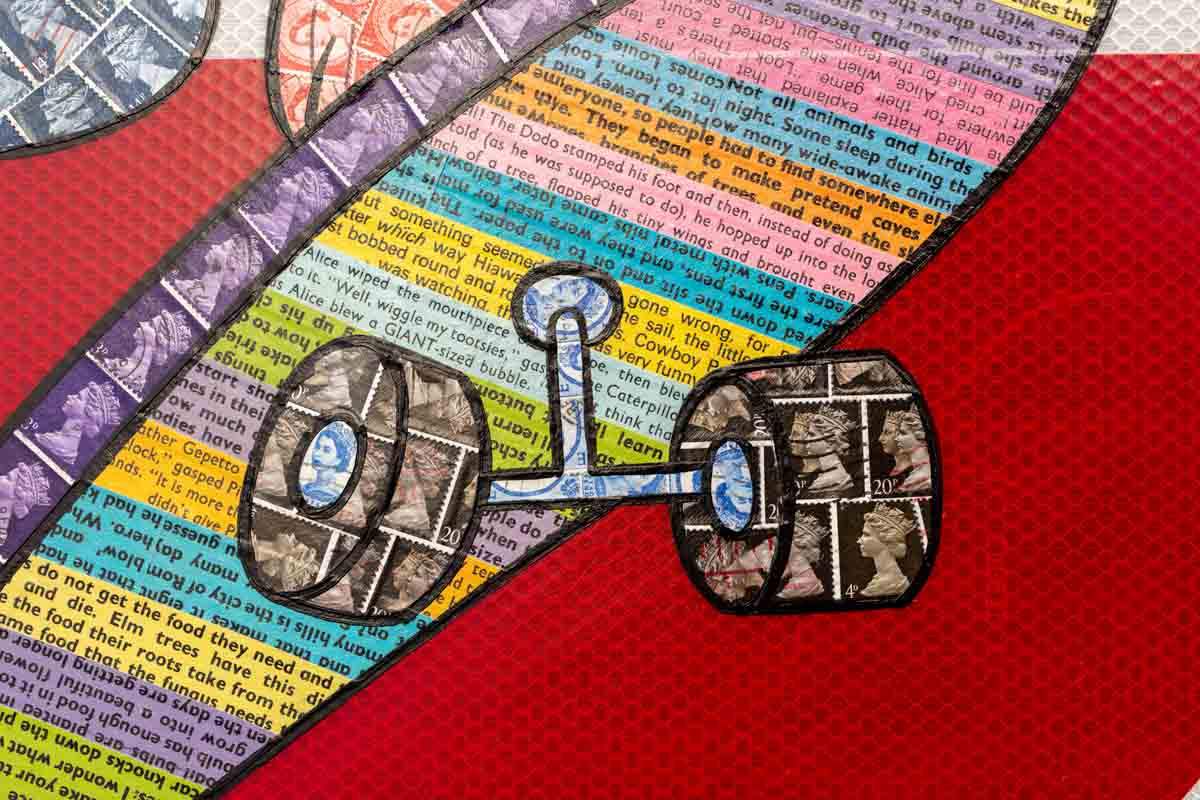 No Entry Says Who!! - Original - SOLD by artist Robin Coleman - Wyecliffe Galleries