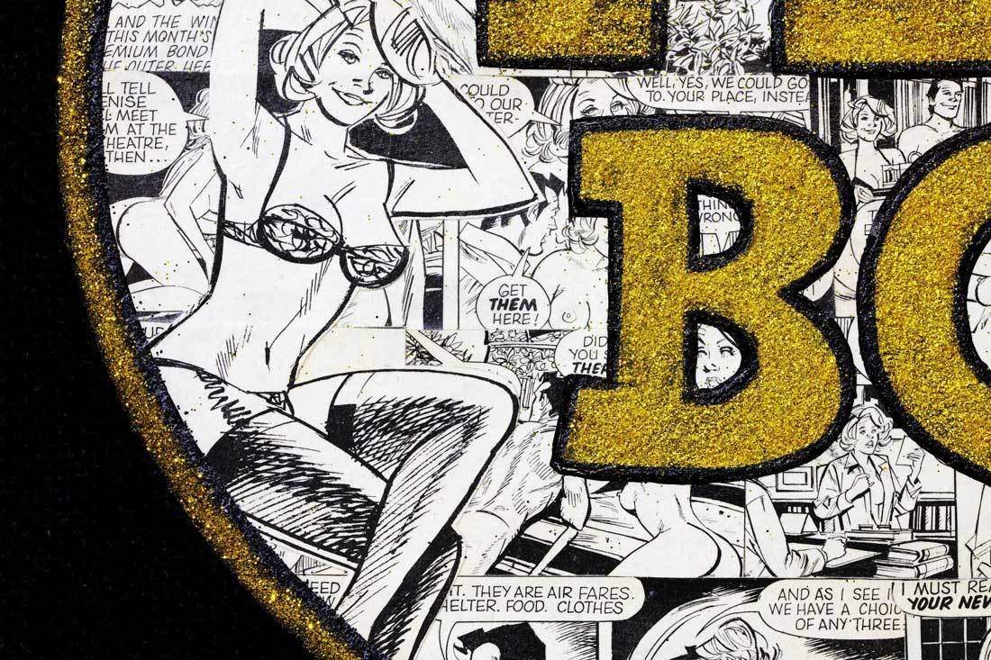 Playboy - Original - SOLD by artist Robin Coleman - Wyecliffe Galleries